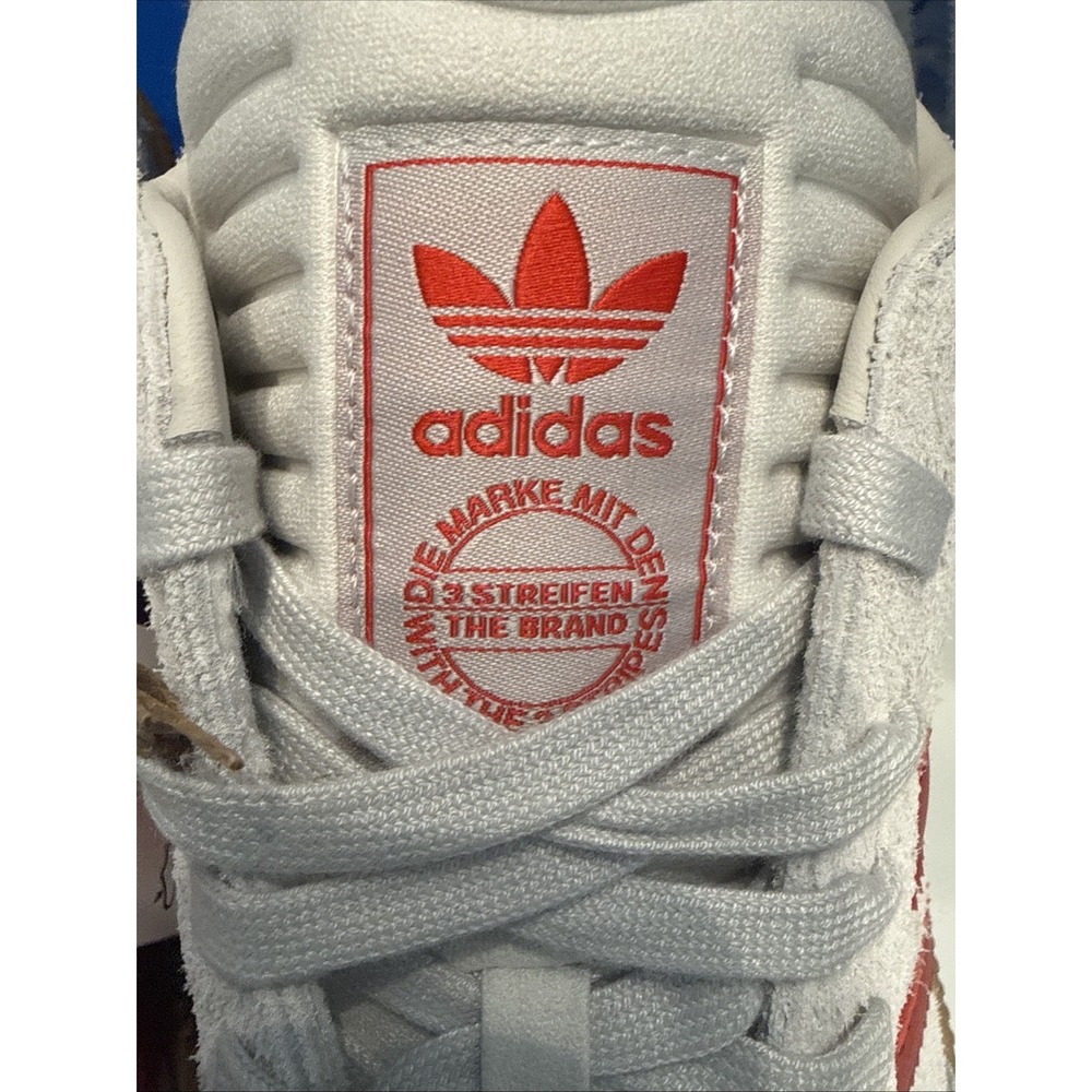 Adidas SAMBA XLG Shoes Men's 13 / Women's 14 White with Red Stripes - New in Box - Picture 4 of 16